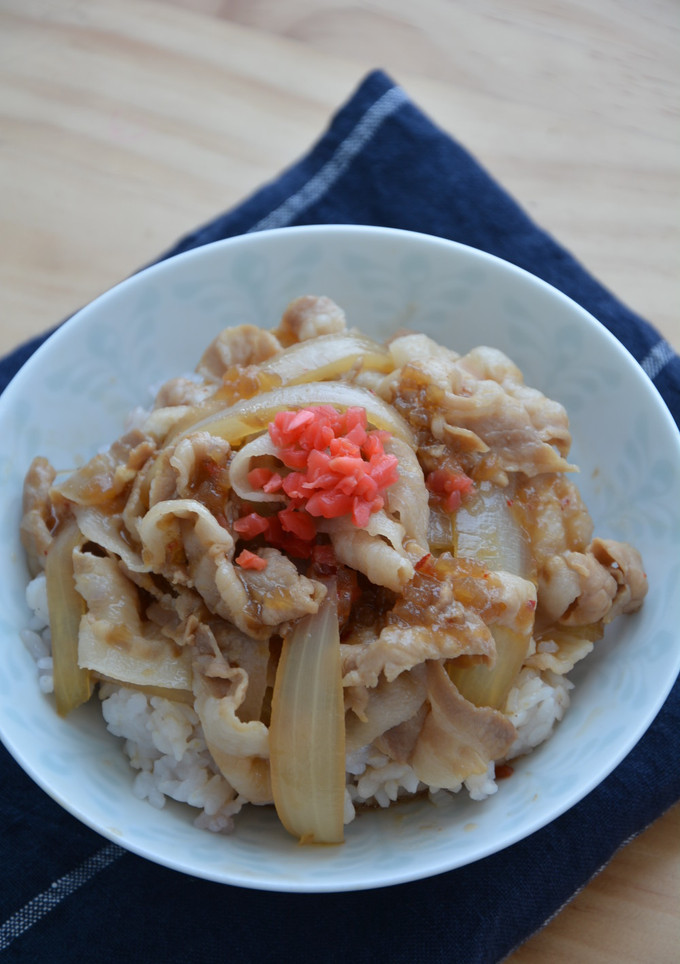 万能ドレ使用！簡単牛丼！-レシピのメイン写真