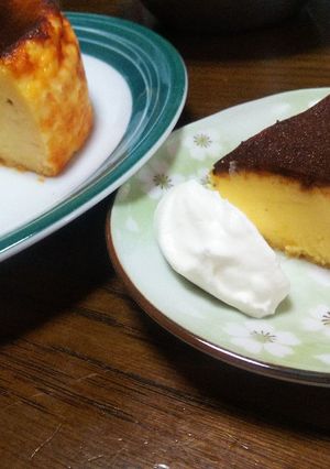 バスクチーズケーキ-レシピのメイン写真