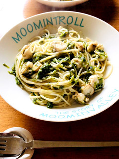 ベビーホタテとあおさ海苔のパスタ-レシピのメイン写真