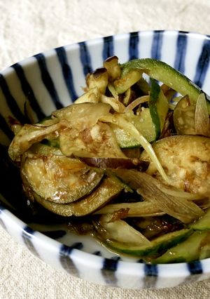 簡単♪さっぱり！茗荷・胡瓜・茄子の浅漬け-レシピのメイン写真