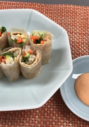 油揚げの生春巻き-レシピのメイン写真