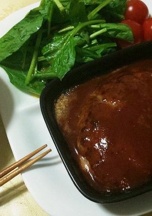 ゆるふわジューシーハンバーグ-レシピのメイン写真