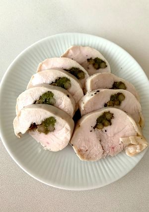 セロリとごぼうの鶏ハム-レシピのメイン写真