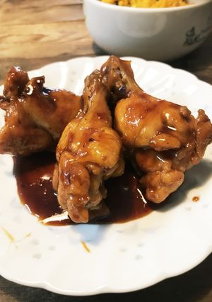 簡単 ふっくら 手羽元の甘辛焼き-レシピのメイン写真