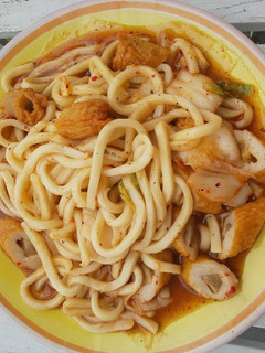 キムチ天ぷらうどん-レシピのメイン写真