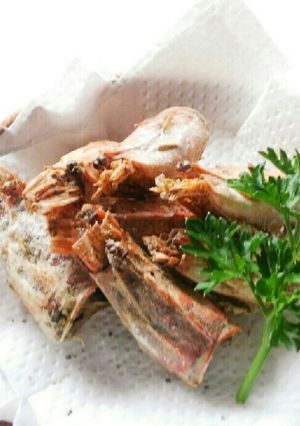 海老の殻で出来るおつまみ-レシピのメイン写真