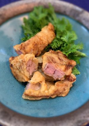 『京鴨』ささみ 塩麹天ぷら ~ゆず風味~-レシピのメイン写真