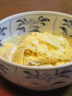 姫皮の卵とじ-レシピのメイン写真
