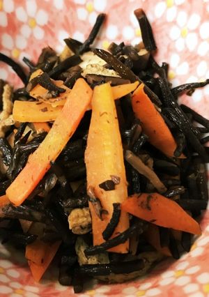 ひじきの青じそドレッシング炒め-レシピのメイン写真