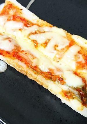 おつまみに⭐ちくわのキムチチーズ焼き-レシピのメイン写真
