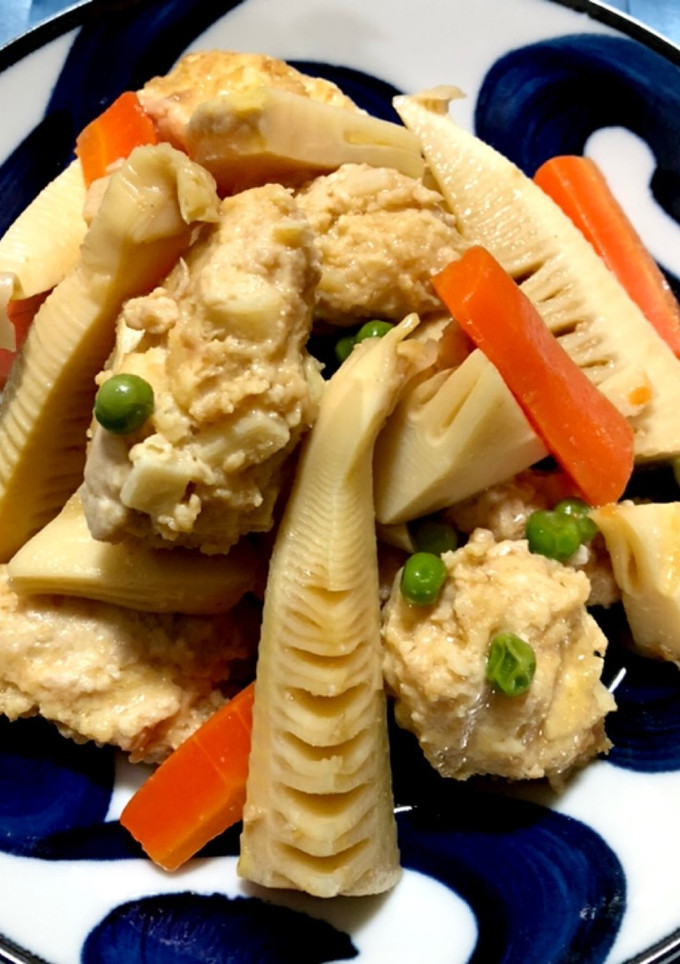筍と筍だんごの煮物-レシピのメイン写真