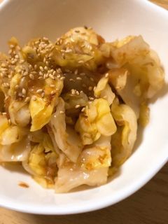 超簡単!さっぱり味キャベツの和え物-レシピのメイン写真