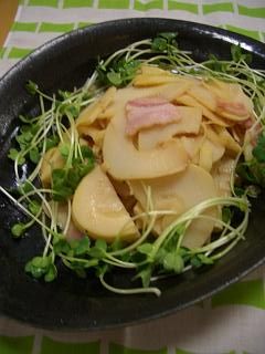 たけのことベーコンのアジアン炒め♪-レシピのメイン写真