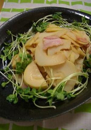 たけのことベーコンのアジアン炒め♪-レシピのメイン写真