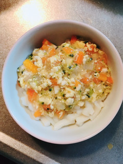 離乳食後期 野菜のとろとろあんかけ-レシピのメイン写真