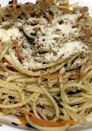 フライパンひとつdeにんじんパスタ-レシピのメイン写真