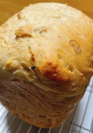 元気になれる！バジルとくるみの食パン　-レシピのメイン写真