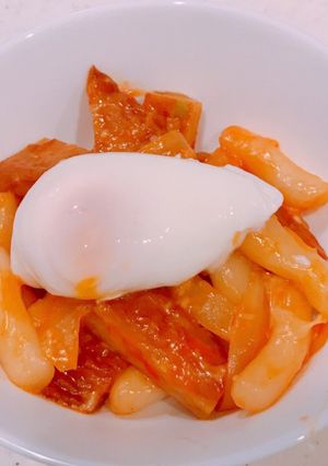 手作りトックで、辛さ控えめチーズトッポギ-レシピのメイン写真