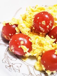 リケンのうま塩♪トマト卵炒め-レシピのメイン写真