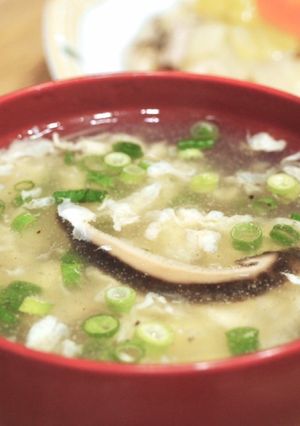 椎茸のかきたま汁-レシピのメイン写真