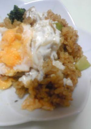 カレーの残りで絶品チャーハン-レシピのメイン写真