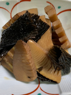 たけのことアラメの煮物-レシピのメイン写真