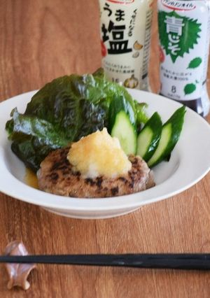ドレッシングdeハンバーグ-レシピのメイン写真