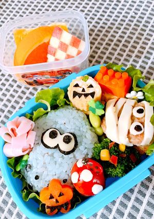 スプラトゥーンキャラ弁-レシピのメイン写真