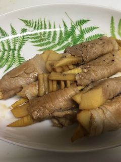 筍、豚肉ロースの肉巻き-レシピのメイン写真