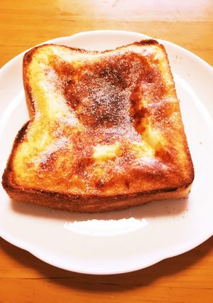 オーブントースターで簡単フレンチトースト-レシピのメイン写真