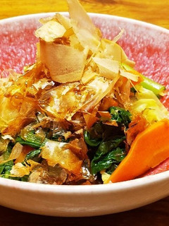 一人暮らしの野菜のお浸し 野菜袋を作ろう-レシピのメイン写真