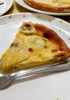 バナナのクラフティ♡トースターで-レシピのメイン写真