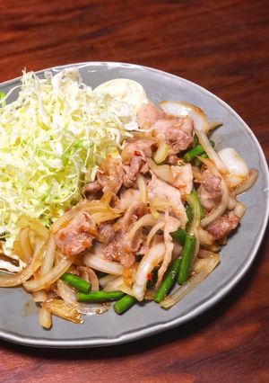 豚バラ肉のにんにく生姜焼き-レシピのメイン写真