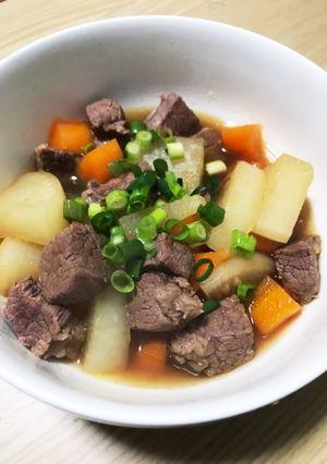 牛肉と大根の煮込み-レシピのメイン写真