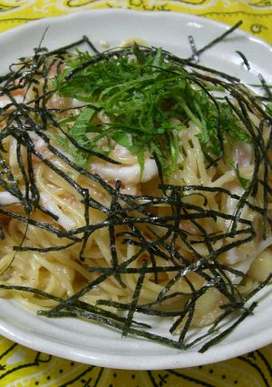 絶対おいしい！　　イカ明太子スパ-レシピのメイン写真