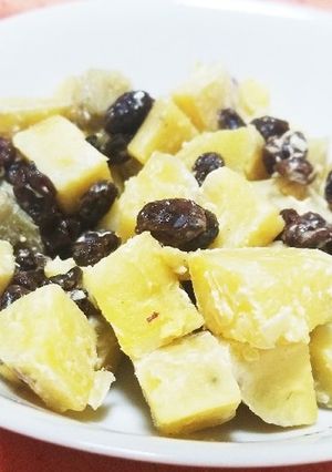 簡単美味しい♪さつまいもレーズンのサラダ-レシピのメイン写真