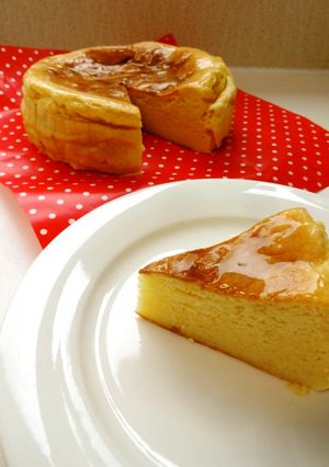 鉄骨!ミルクスフレチーズケーキ-レシピのメイン写真