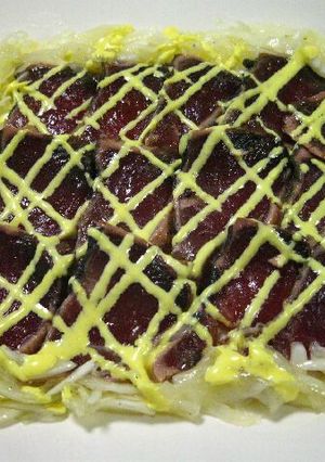 鰹たたきのカルパッチョ-レシピのメイン写真