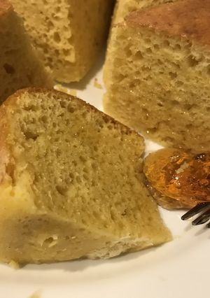 大きなホットケーキ１　簡単　HM＋炊飯器-レシピのメイン写真