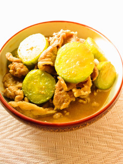 ☺簡単♪白瓜(へちま)と豚肉の味噌炒め☺-レシピのメイン写真