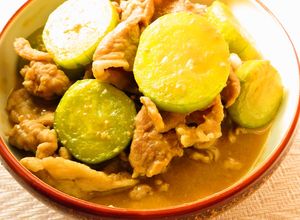 ☺簡単♪白瓜（へちま）と豚肉の味噌炒め☺-レシピのメイン写真