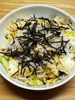 素焼きキャベツのしらす和え-レシピのメイン写真