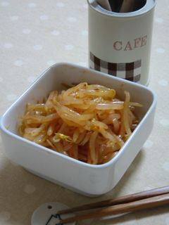 ピリ辛!もやし-レシピのメイン写真