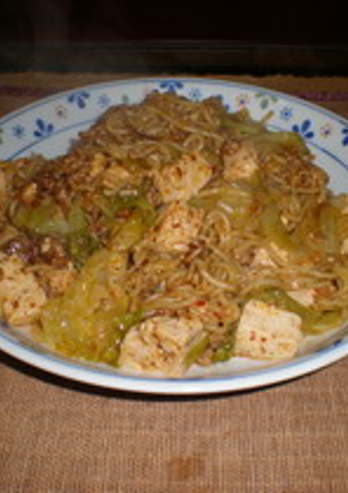 残りものでOK　麻婆焼きそば-レシピのメイン写真