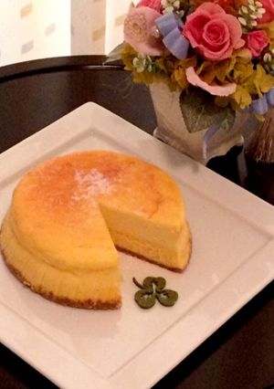 ♡スフレ・濃厚 ダブルチーズケーキ♡-レシピのメイン写真