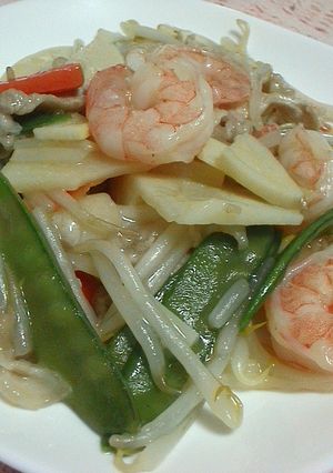 中華風えびと筍の炒め物☆-レシピのメイン写真