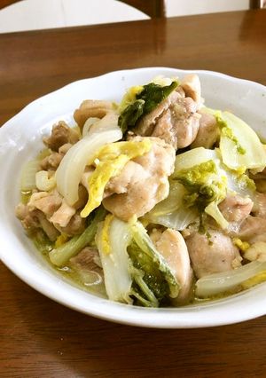 【レシピ動画】鶏肉と白菜のコンソメ煮♪-レシピのメイン写真