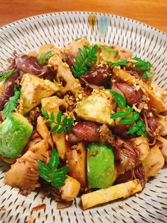 筍とホタルイカの濃厚炒め(パスタにも)-レシピのメイン写真