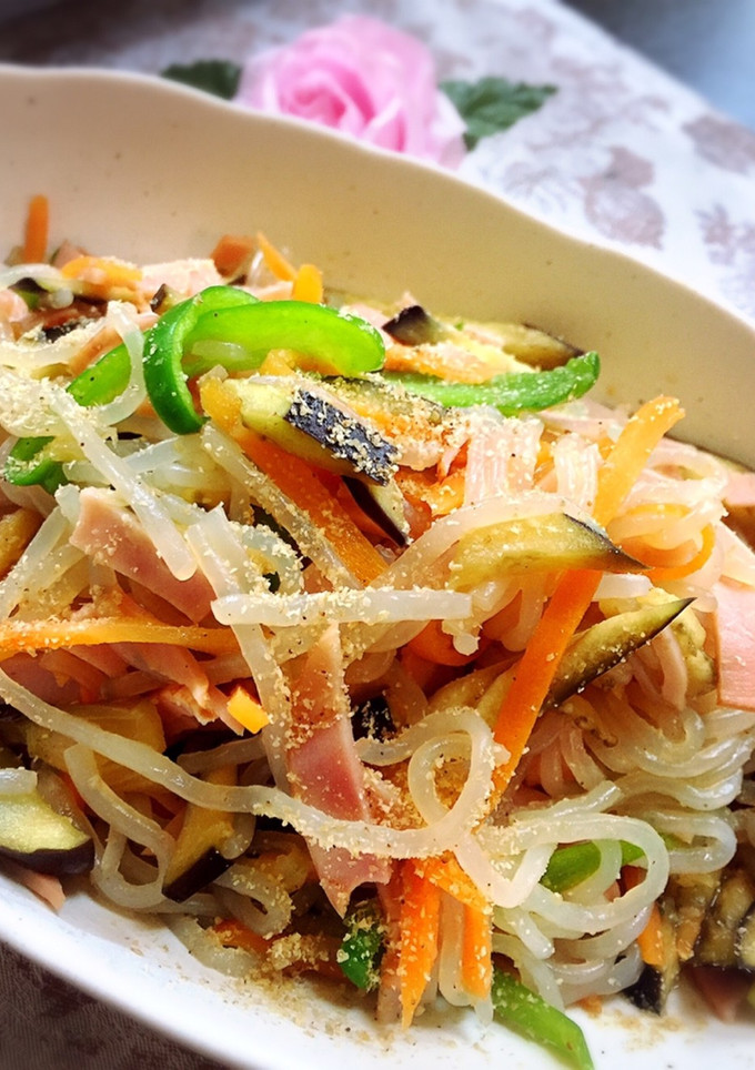 しらたきと野菜でヘルシー炒め-レシピのメイン写真