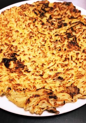 そうめんのお好み焼き♩-レシピのメイン写真